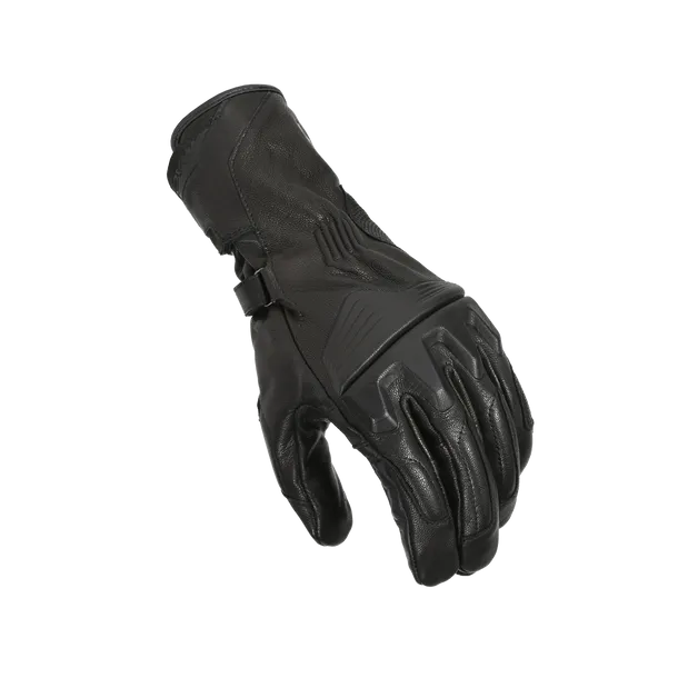 MACNA Trivor Señoras Moto Cuero Guantes Negro