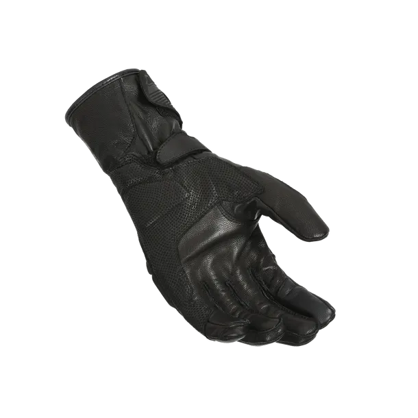 MACNA Trivor Señoras Moto Cuero Guantes Negro