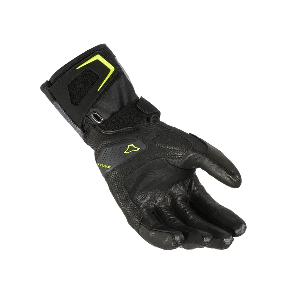 MACNA TERRA RTX Mujer Moto Impermeables Guantes Negro Amarilla