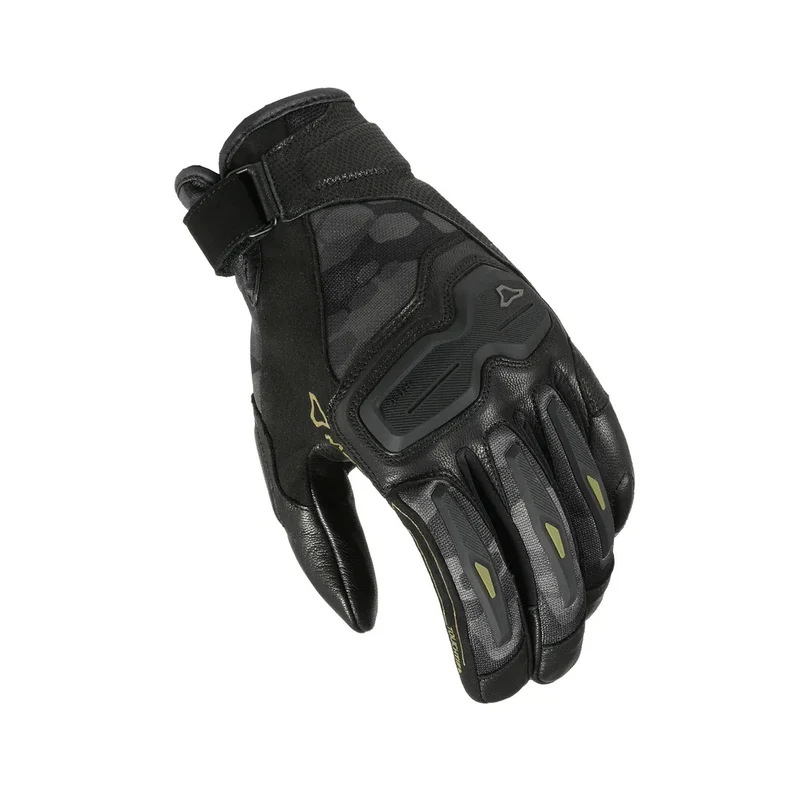MACNA HAROS HOMBRES GUANTES MOTO ERGOTHUMB CAMUFLAJE NEGRO