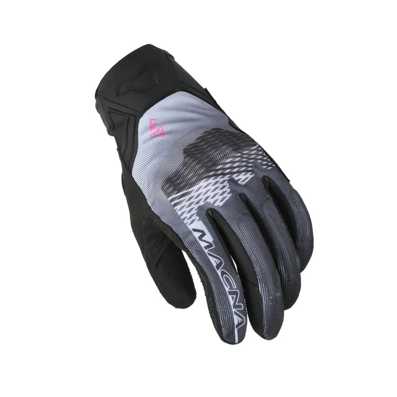 MACNA RECON 2.0 Mujer Guantes De Moto Aventura Negro Gris Rosa