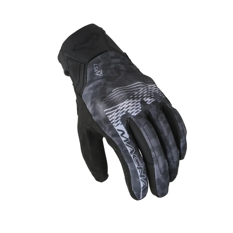 MACNA RECON 2.0 Mujer Guantes De Moto Aventura Negro Gris Oscuro