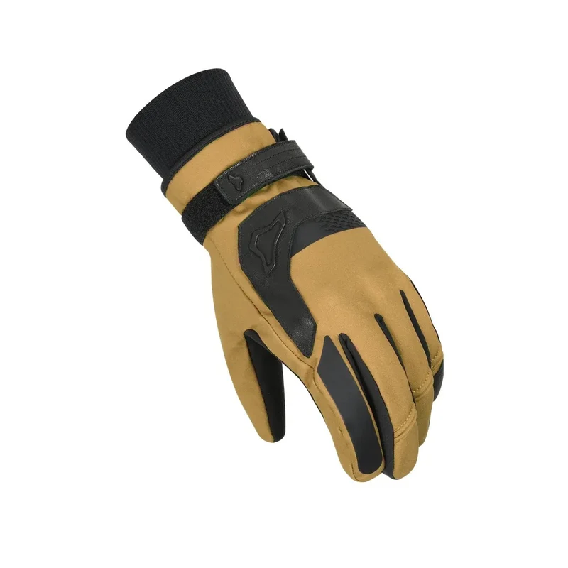 MACNA HORIZONE RTX HOMBRES GUANTES MOTO IMPERMEABLE MARRÓN CLARO