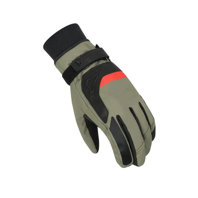 MACNA HORIZONE RTX HOMBRES GUANTES MOTO IMPERMEABLE VERDE NEGRO