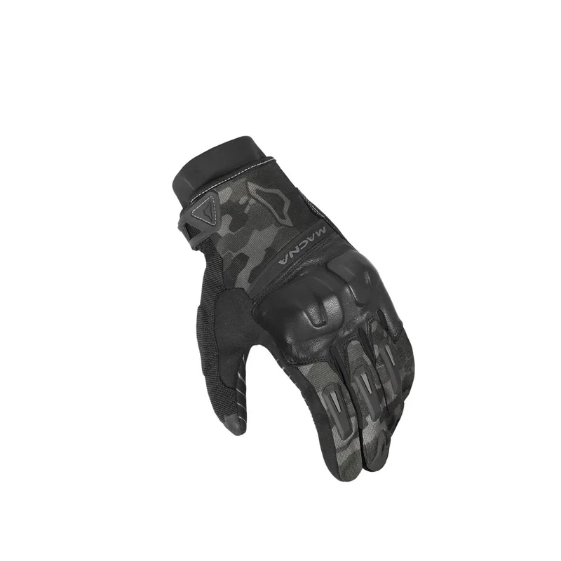 MACNA ATTILA RTX HOMBRES GUANTES MOTO IMPERMEABLE CAMUFLAJE NEGRO