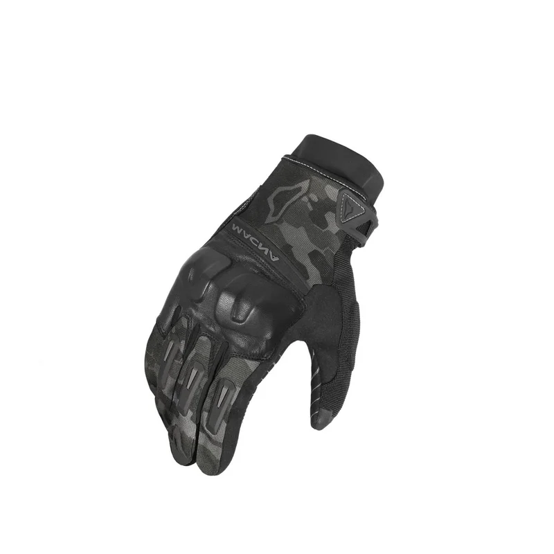MACNA ATTILA RTX HOMBRES GUANTES MOTO IMPERMEABLE CAMUFLAJE NEGRO