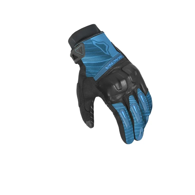 MACNA ATTILA RTX HOMBRES GUANTES MOTO IMPERMEABLE NEGRO AZUL MARINO