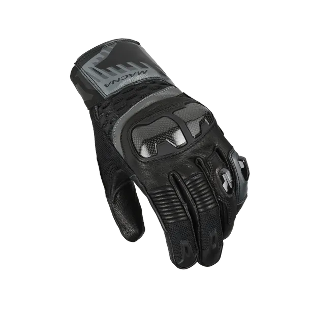 MACNA CHIZA Señoras Moto Cuero Guantes Negro