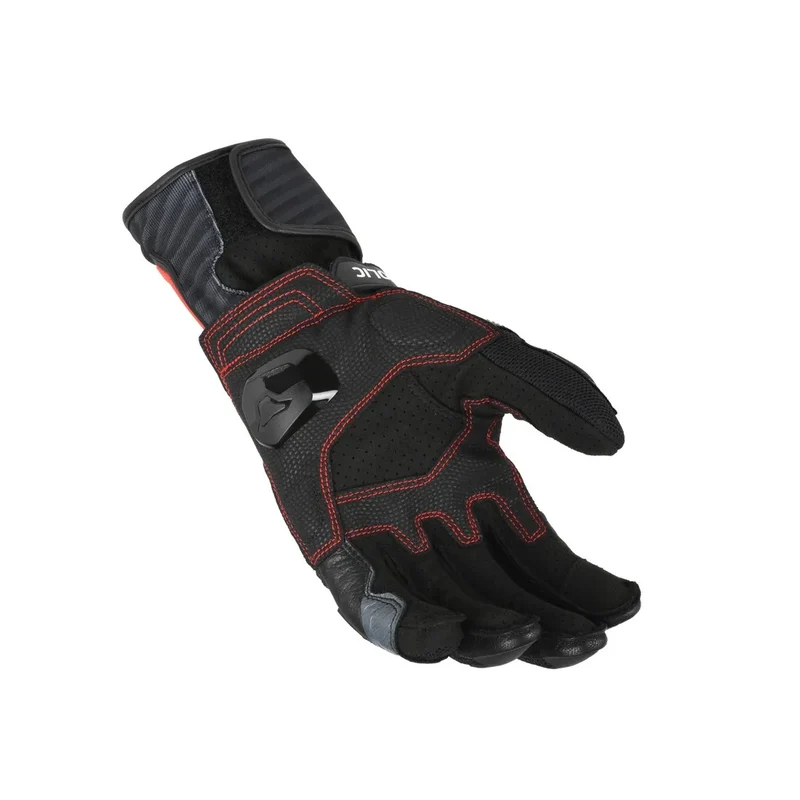 MACNA SHELLAR HOMBRES GUANTES MOTO ERGOTHUMB NEGRO ROJO