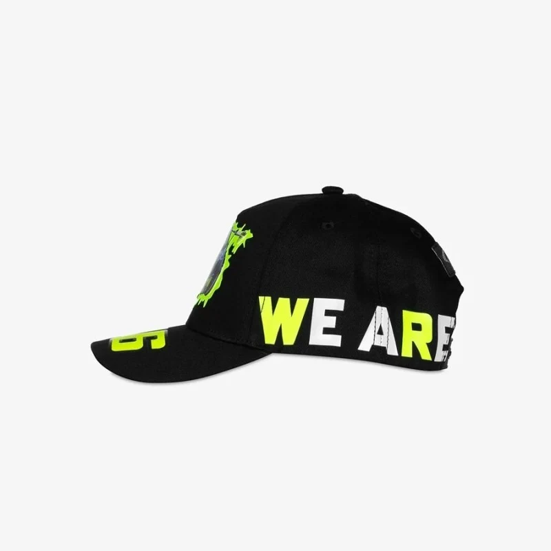 VR46 WRT Gorra negra del equipo infantil