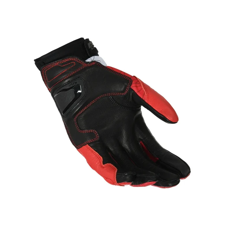 MACNA ROCCO HOMBRES GUANTES MOTO PUNTA TÁCTILNEGRO ROJO BLANCO