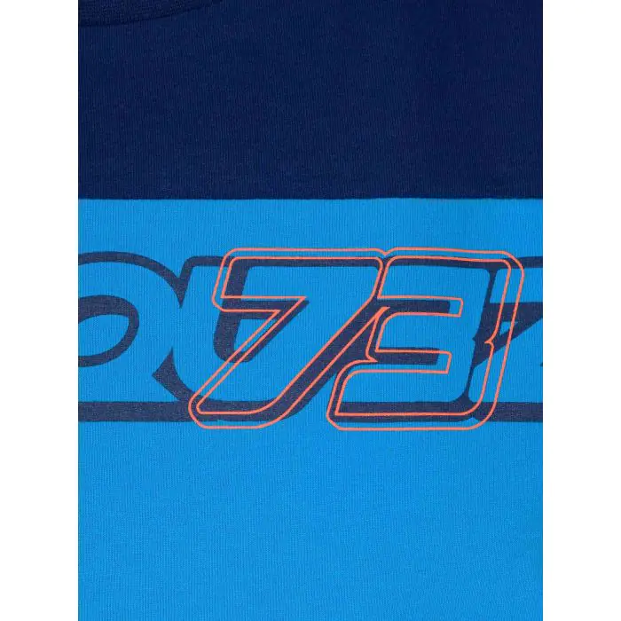 ALEX MARQUEZ GUN MUJER CAMISETA AZUL CLARO
