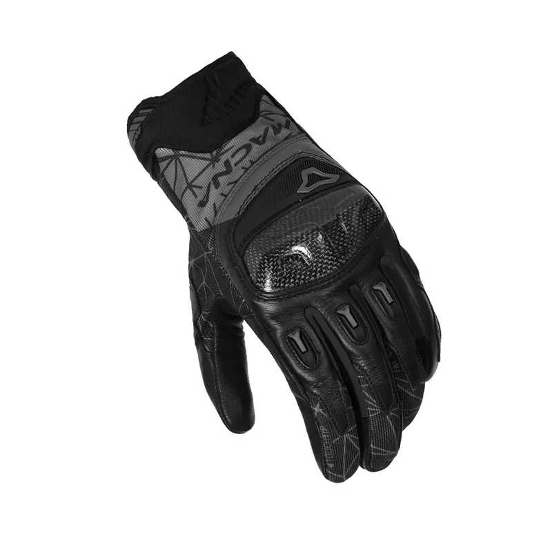 MACNA ROCCO HOMBRES GUANTES MOTO PUNTA TÁCTIL NEGRO