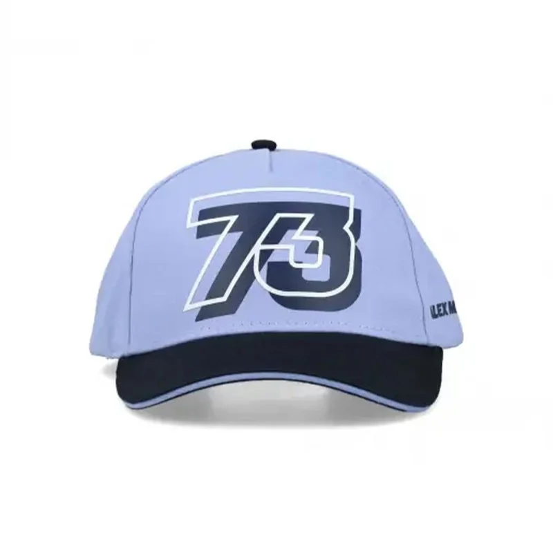 Alex Marquez Gorra Mid Visor 73 Azul Pálido