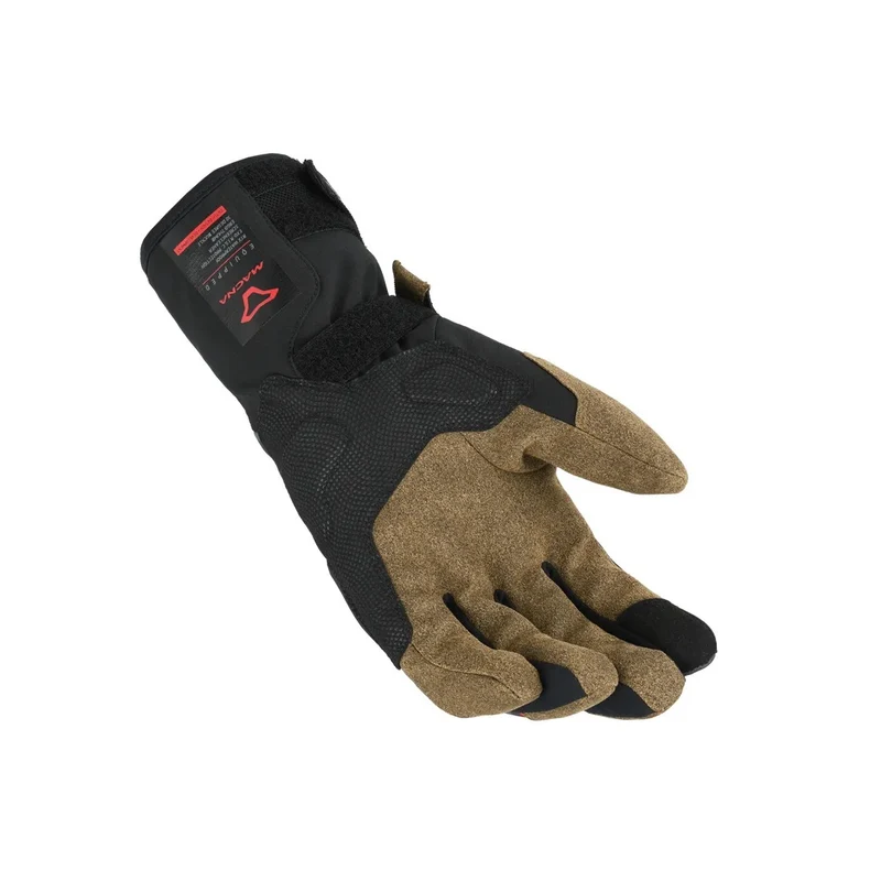 MACNA TYRIAN RTX HOMBRES GUANTES MOTO IMPERMEABLE TOPO MARRÓN