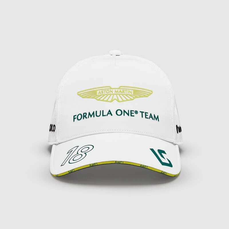 Aston Martin F1 Gorra de piloto de Lance Stroll 2024 del equipo