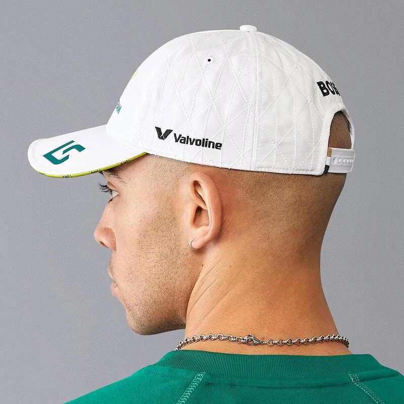 Aston Martin F1 Gorra de piloto de Lance Stroll 2024 del equipo