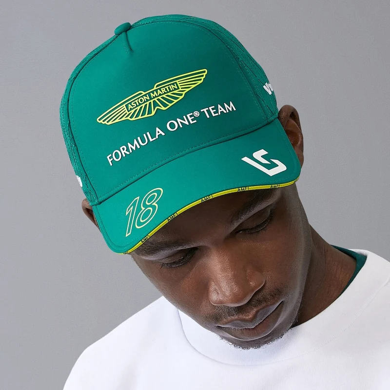 Aston Martin F1 Gorra de piloto de Lance Stroll 2024 del equipo