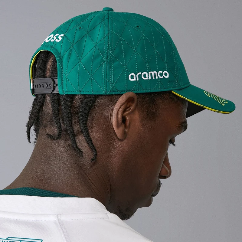 Aston Martin F1 Gorra de piloto de Lance Stroll 2024 del equipo