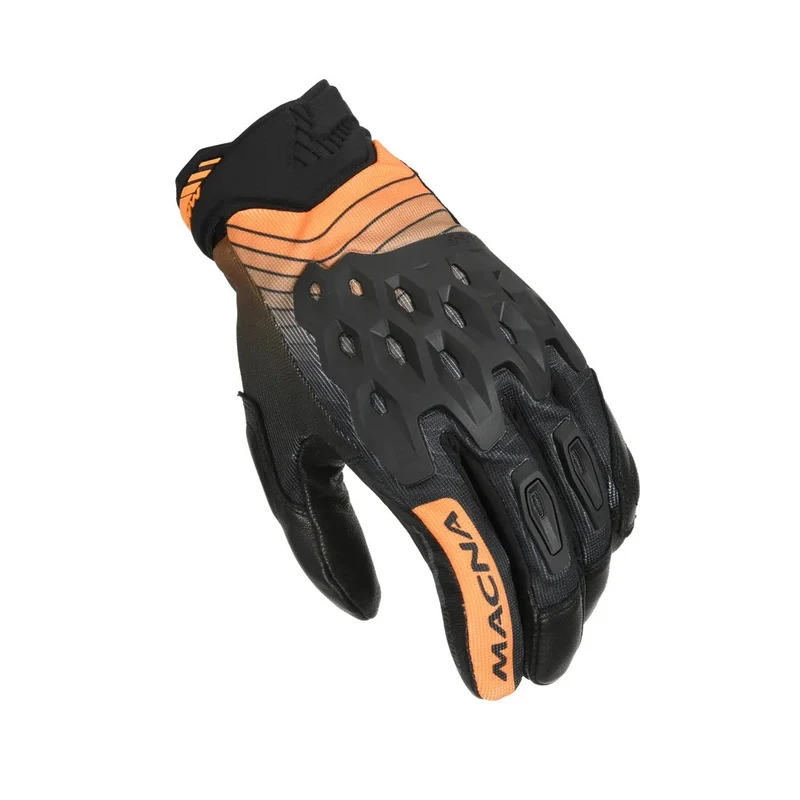 MACNA TANAMI HOMBRES GUANTES MOTO NEGRO NARANJA