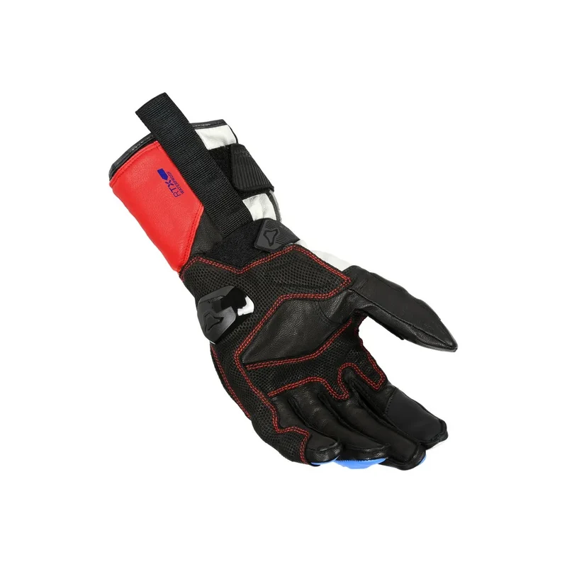 MACNA RANGO RTX DL HOMBRES GUANTES MOTO IMPERMEABLE BLANCO AZUL