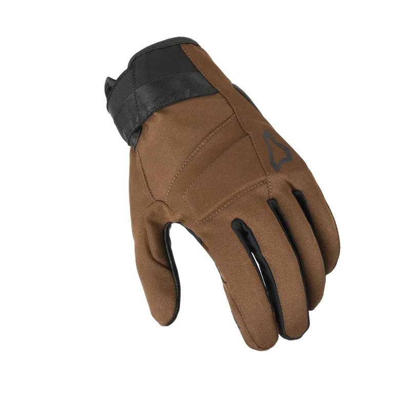 MACNA Astrill motocicleta cuero Guantes de Marrón Negro