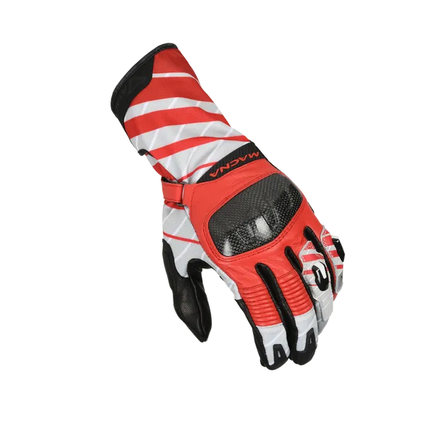 MACNA KROWN Carbono protección Hombres Guantes Negro Rojo Grey