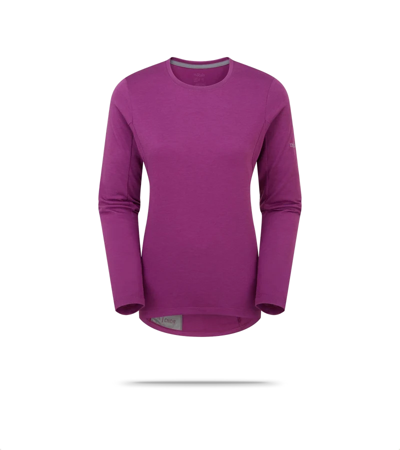 Women's Cinder Crimp Long Sleeve T-Shirt