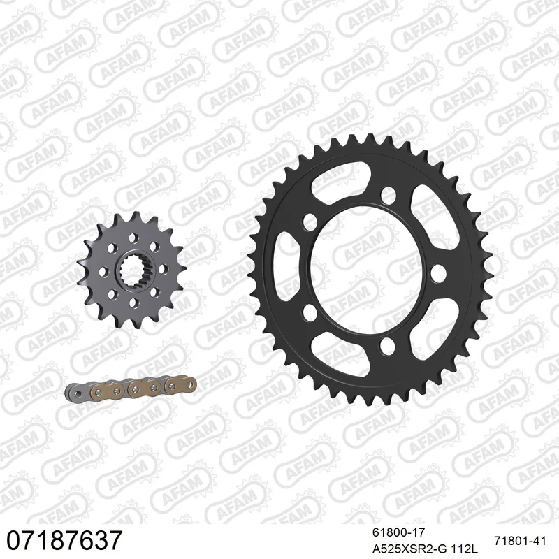 Kit chaîne AFAM KTM Supermoto 950 R