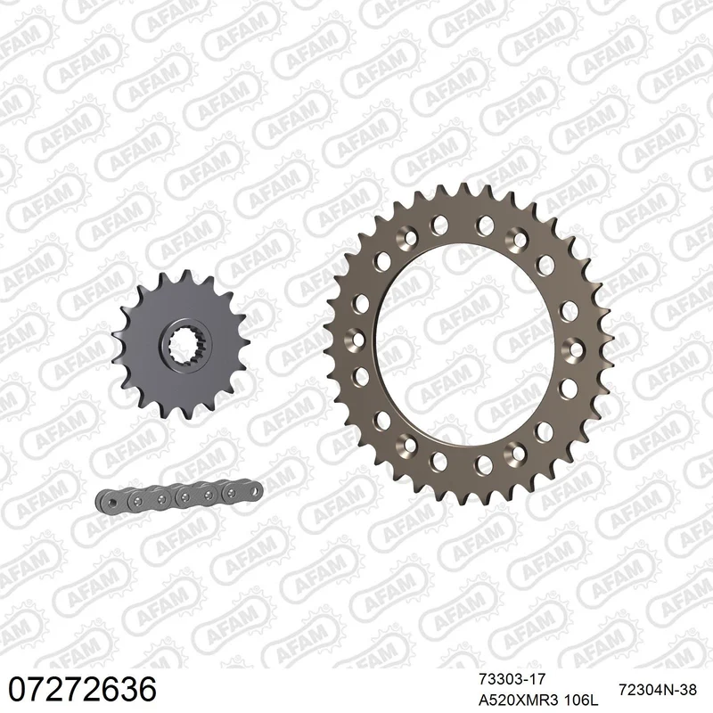 Kit chaîne AFAM KTM Duke 620