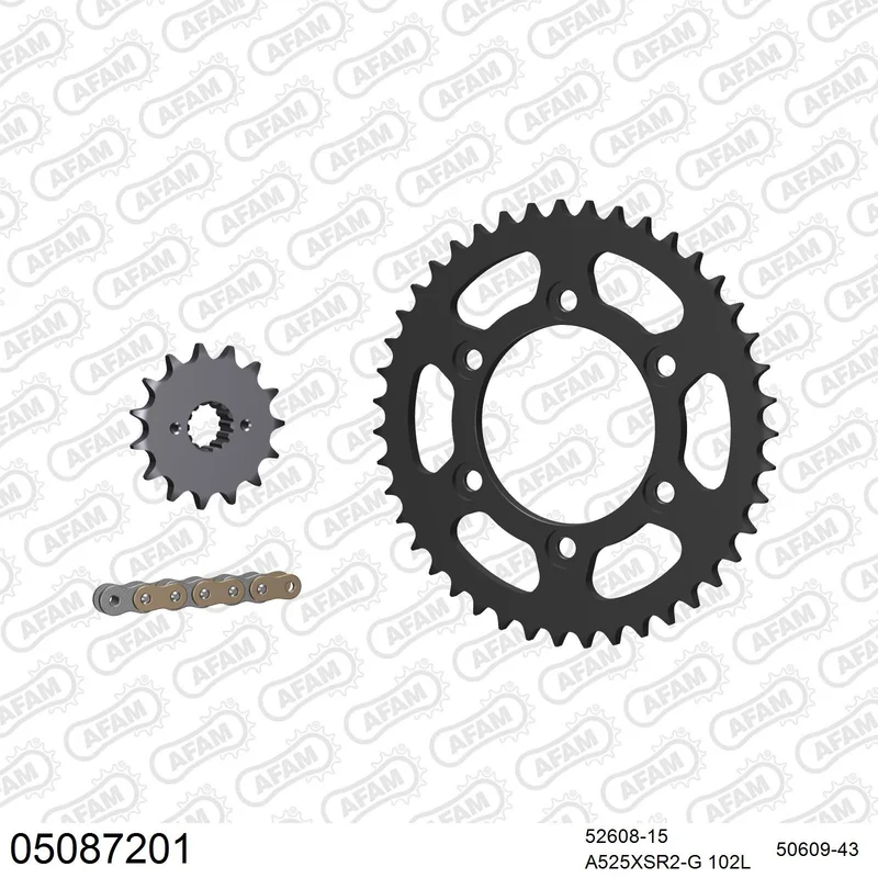 Kit chaîne AFAM Ducati ST4 ABS 996