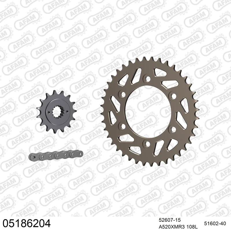 Kit chaîne AFAM Ducati 916 / 996 Strada / SP