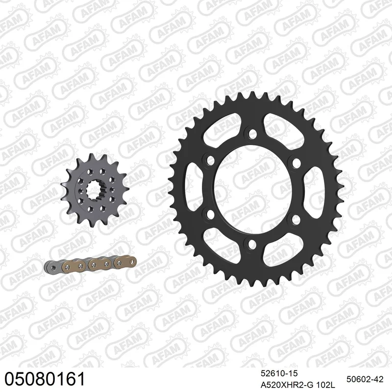 Kit chaîne AFAM Ducati Monster 796