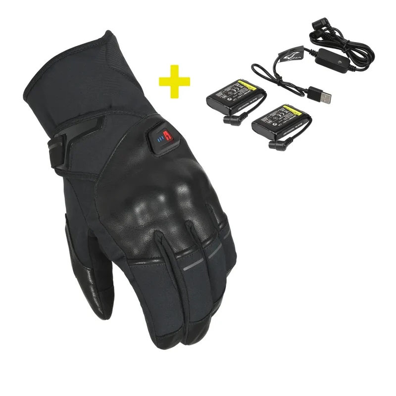 MACNA ERA RTX KIT MUJERS GUANTES MOTO CALEFACTABLES NEGRO