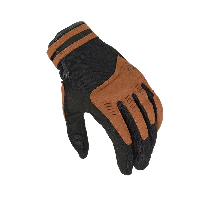 MACNA Darko Guantes De Verano Moto Marrón Negro