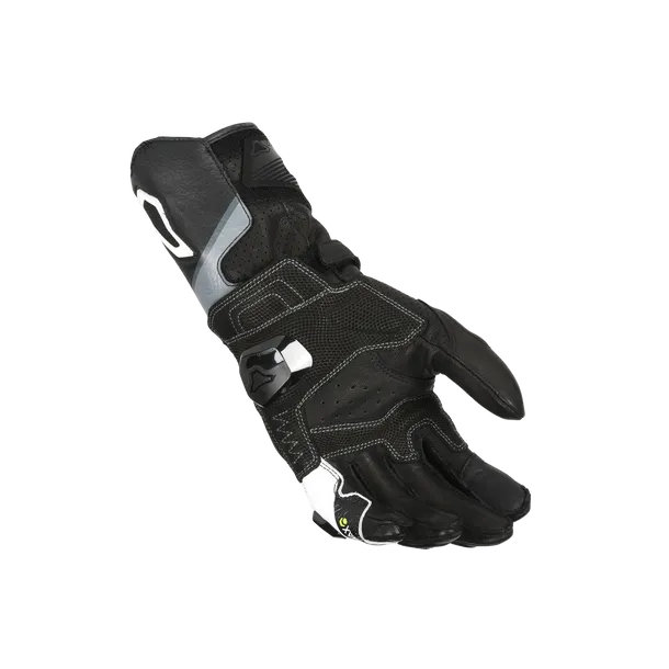 MACNA PROTEGO Mujer Moto Cuero Guantes Negro