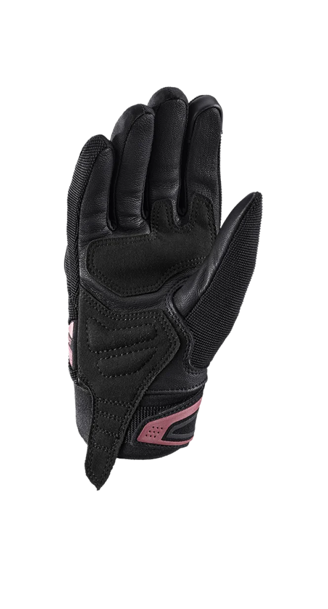 IXON MIG 2 MUJER GUANTES MOTO NEGRO BURDEOS