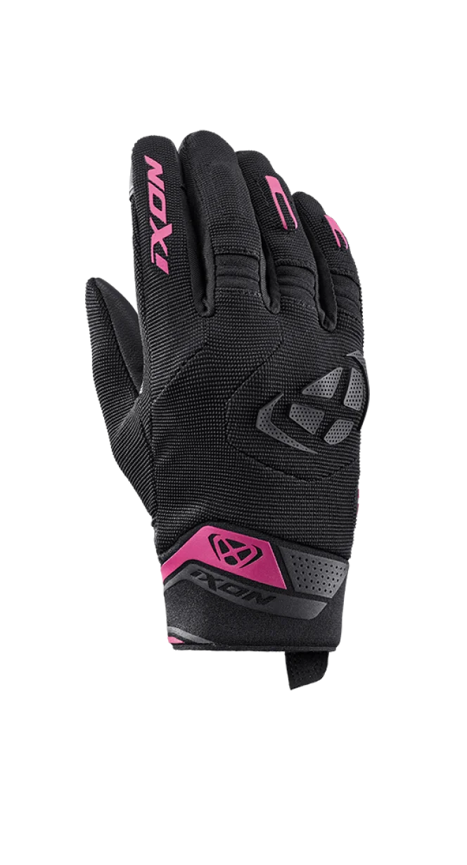 IXON MIG 2 MUJER GUANTES MOTO NEGRO ROSA