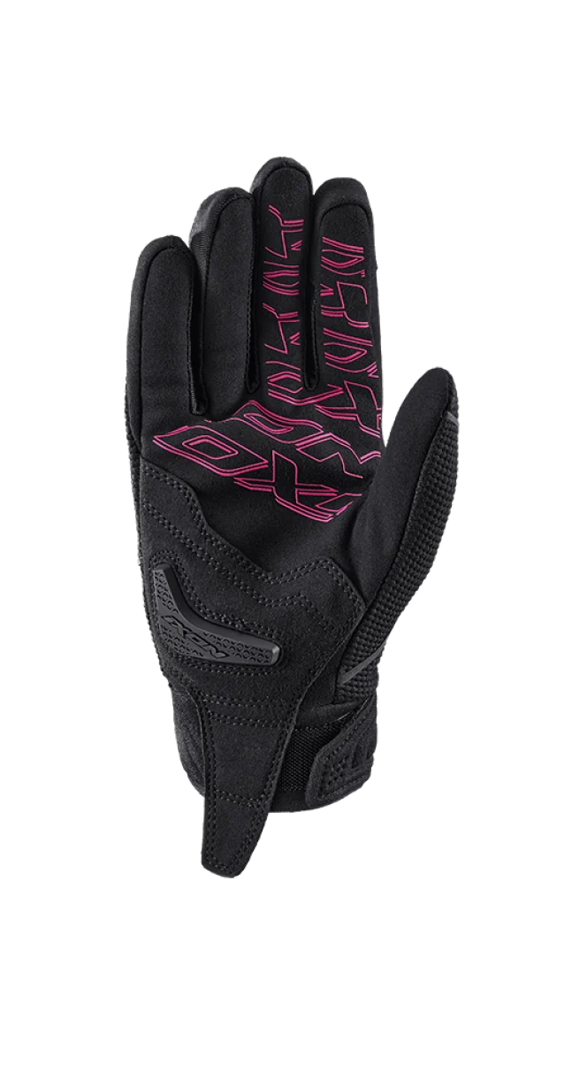 IXON HURRICANE 2 MUJER GUANTES MOTO NEGRO ROSA