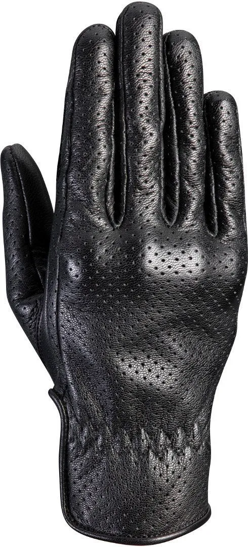 IXON RS NIZO MUJER PERFORADO GUANTES MOTO CUERO NEGRO