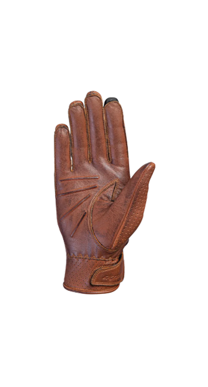 IXON RS NIZO MUJER PERFORADO GUANTES MOTO CUERO CAMELLO