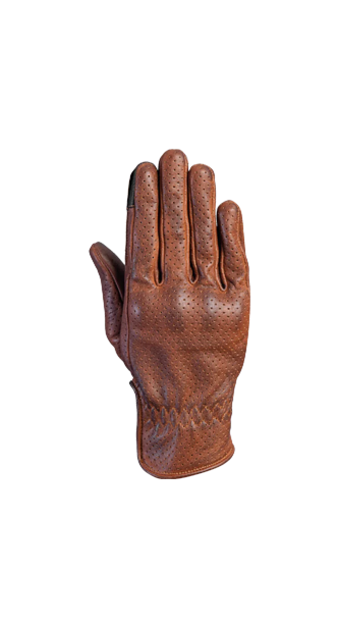 IXON RS NIZO MUJER PERFORADO GUANTES MOTO CUERO CAMELLO