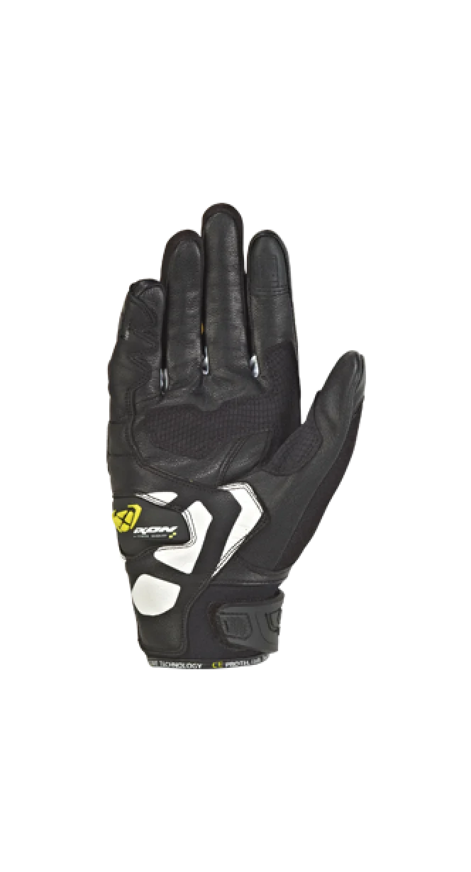 RS Rise Air hombres Roadster ligeros Guantes negro blanco