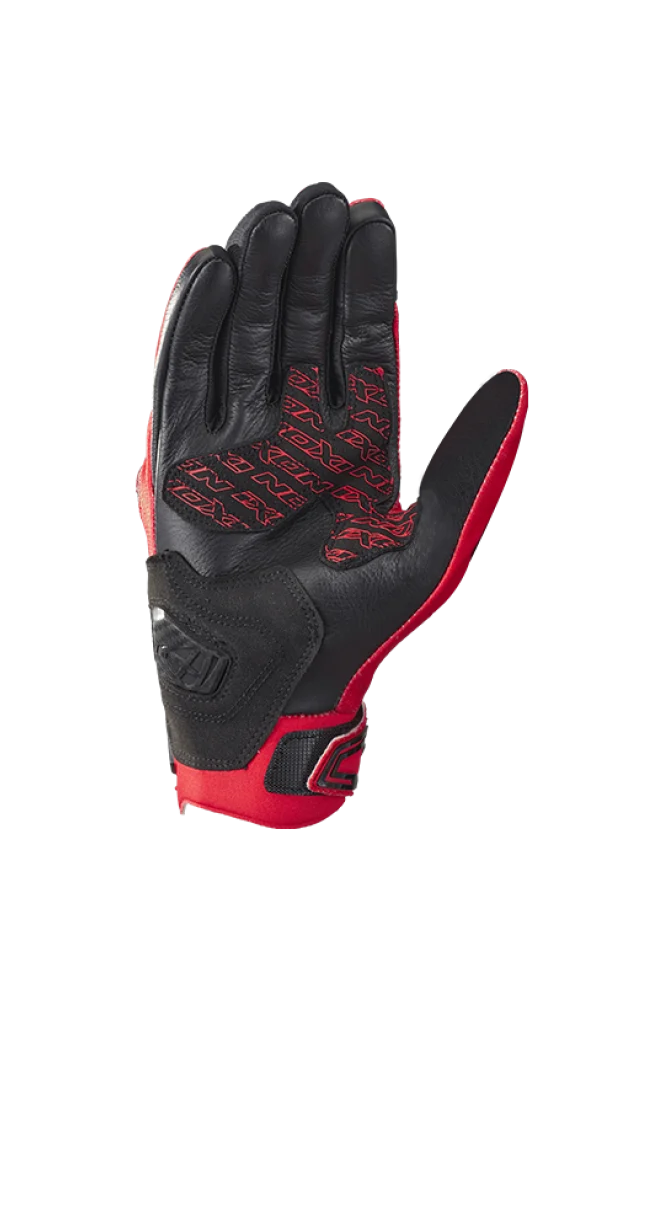 IXON Mirage Air hombres Roadster moto Guantes negro rojo