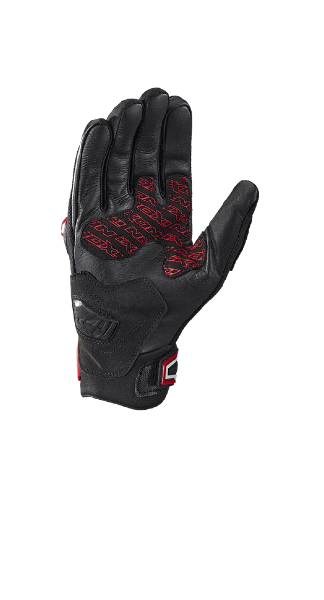 IXON Mirage Air hombres Roadster Guantes negro blanco rojo
