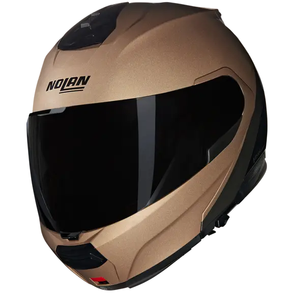 NOLAN N100-6 VERNICIATURA SPECIALE 342 ABATIBLES CASCOS SABBIA NERO