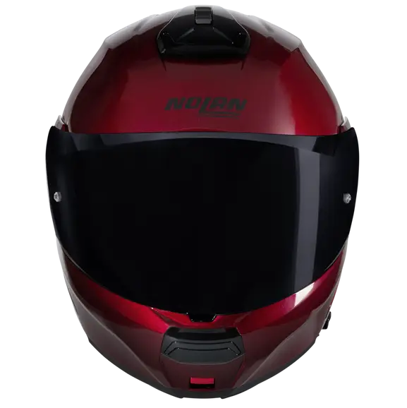 NOLAN N100-6 VERNICIATURA SPECIALE 341 ABATIBLES CASCOS ROSSO VISCERALE NERO