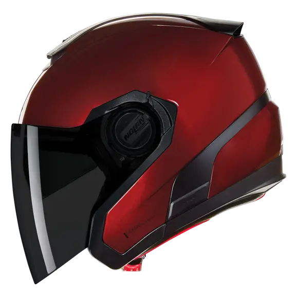 NOLAN N40-5 CLASSICO NOBILE 321 Abierto Moto Casco Rojo Visceral