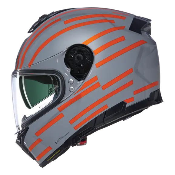 NOLAN N80-8 VELOCE 349 INTEGRALES CASCOS GRIGIO ARANCIONE