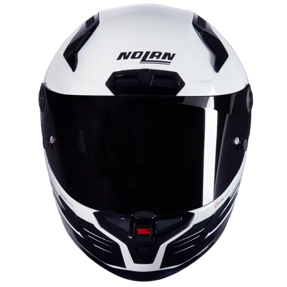 NOLAN X-804 RS ULTRA CARBON ALA 344 CASCO INTEGRAL BLANCO NEGRO
